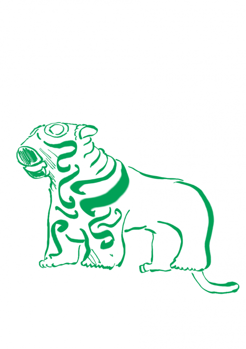Liūtas, Gyvūnas, Žalias
