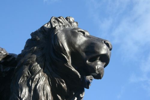 Liūtas, Paminklas, Londonas, Menas