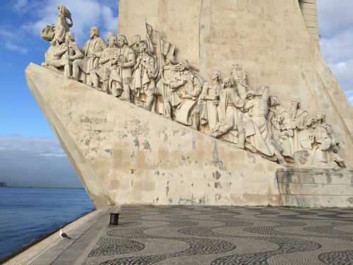 Lisbonas, Portugal, Atradimų Modelis, Jūrininkų Paminklas, Paminklas, Royalty Free