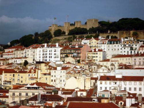 Lisbonas, Portugal, Architektūra, Lisboa, Europa, Miestas, Portugalų, Miesto Panorama