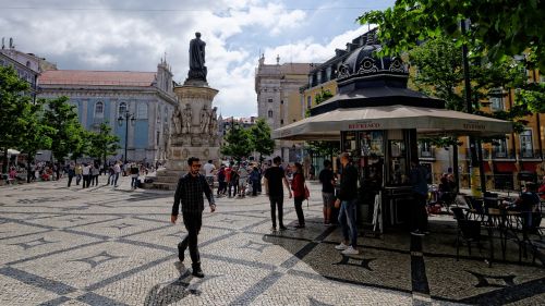 Lisbonas, Portugal, Erdvė, Kioskas, Senamiestis, Lisboa, Vasara, Architektūra, Istoriškai, Europa, Kelionė, Kapitalas