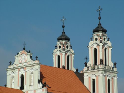 Lietuviu, Vilnius, Šv. Kotrynos Bažnyčia, Barokas, Bažnyčia