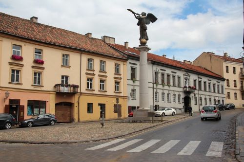 Lietuviu, Vilnius, Miesto Kraštovaizdis, Pėsčiųjų Perėja