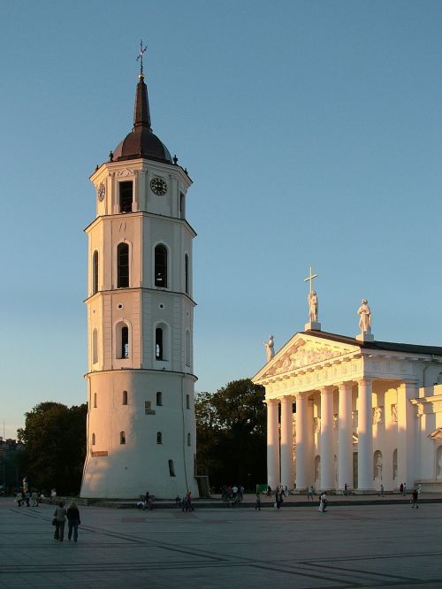 Lietuviu, Vilnius, Katedra, Miestas, Istoriškai