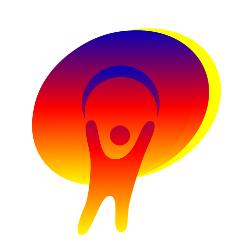 Logotipas, Laimingas, Kelionė, Spalvinga
