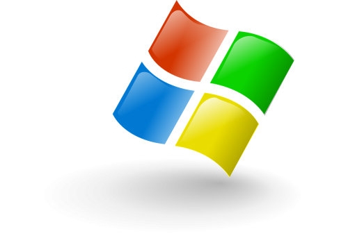Logotipas, Microsoft, Langai, Nemokama Vektorinė Grafika