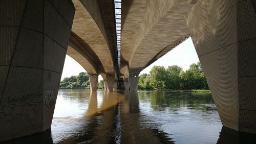 Loire, Tiltas, France, Upė, Ramstis