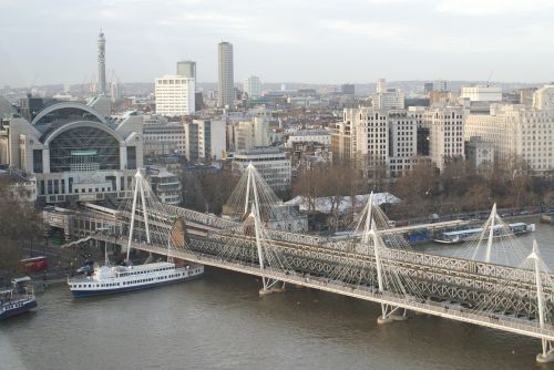 Londonas, Thames, Miestas, Anglija, Upė, Orientyras, Tiltas, Miesto Panorama, Londonas, Londonas Skyline