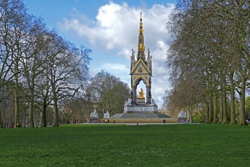 Londonas, Hyde Parkas, Princo Alberto Memorialas, Anglija
