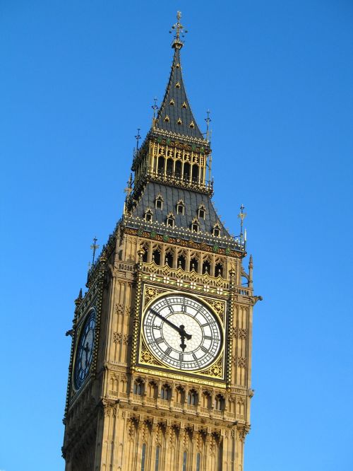 Londonas, Didysis Benas, Laikrodis, Parlamentas