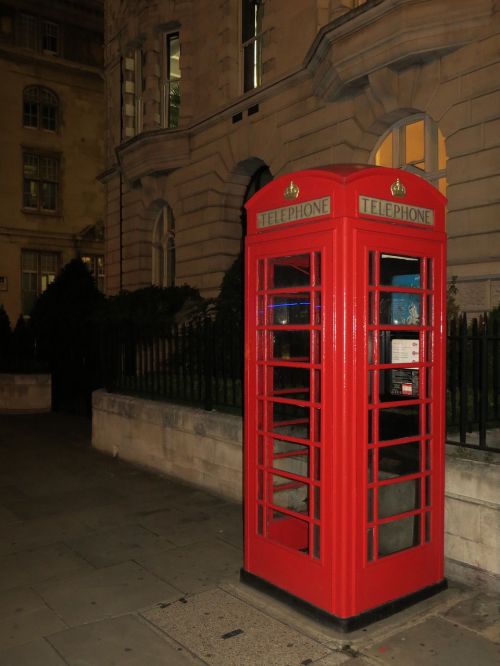 Londonas, Telefono Budele, Raudona, Raudona Telefono Dėžutė, Telefono Namai, Telefonas, Britanija, Ambulatorija, Anglija, Telefonas, Jungtinė Karalystė