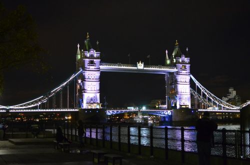 Londonas, Bokšto Tiltas, Anglija, Upė, Thames Upė, Britanija
