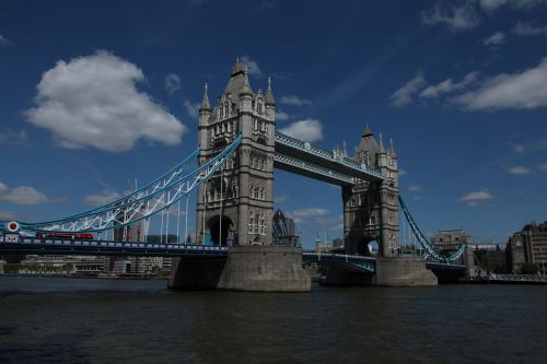 Londonas, Bokšto Tiltas, Anglija, Temzės Upė, Tiltas, Lankytinos Vietos, Jungtinė Karalystė, Orientyras