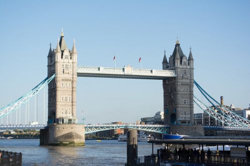 Londonas, Bokšto Tiltas, Anglija, Temzės Upė, Tiltas, Lankytinos Vietos, Jungtinė Karalystė, Orientyras