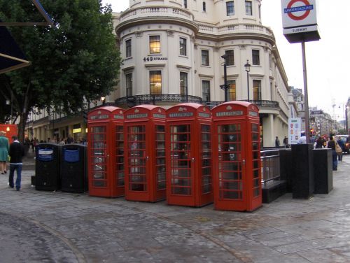Londonas, Anglija, Telefonas