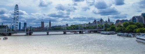Londonas, Temzės Upė, Šiaurės Vaizdas