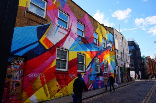 Londonas, Graffitti, Gatves