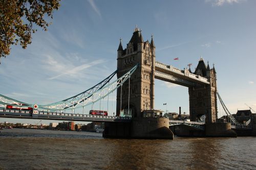 Londonas, Bokšto Tiltas, Thames Upė, Tiltas, Anglija