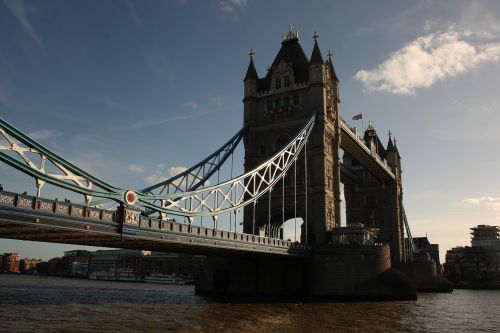 Londonas, Bokšto Tiltas, Thames Upė, Tiltas, Anglija