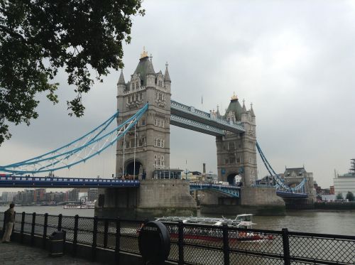 Londonas, Bokšto Tiltas, Turistinis, Architektūra, Britanija, Europa, Upė, Pastatas