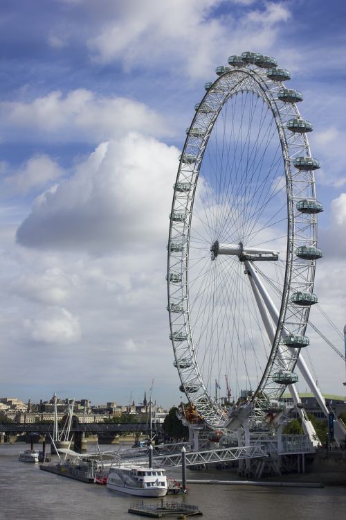 Londono Akis, Londonas, Žiūrovas, Šventė, Ferris Ratas, Parkas, Perspektyva, Linksma