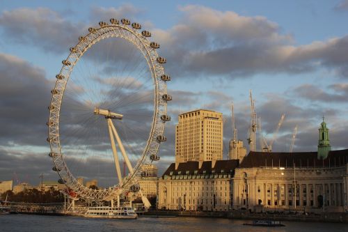 Londono Akis, Londonas, Ferris Ratas, Thames