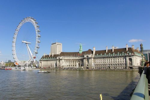 Londono Akis, Panorama, Anglija, Londonas, Miestas, Karalystė, Kapitalas, Jungtinė Karalystė, Ferris Ratas, Pastatas