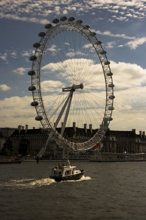 Londono Akis, Thames, Ferris