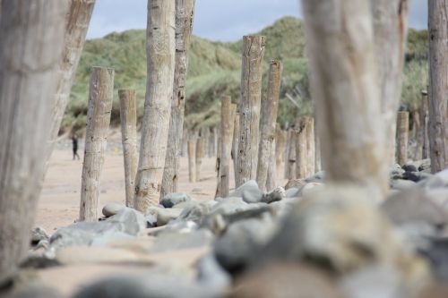 Vienišas Paplūdimys, Papludimys, Airija, Doonbeg, Akmenys, Akmenys