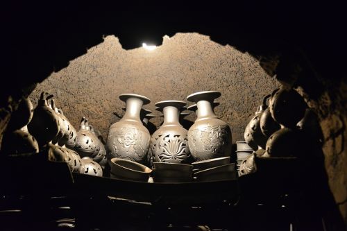 Longshan Juoda Keramika, Juodoji Keramika, Krosnies, Keramikos Krosnis