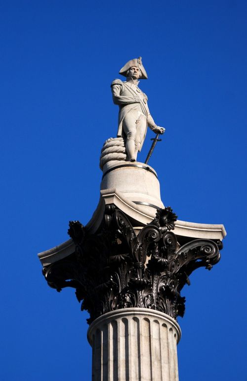 Lord Nelsonas, Karinis Jūrų Laivynas, Pergalė, Admirolas, Paminklas, Skulptūra, Londonas