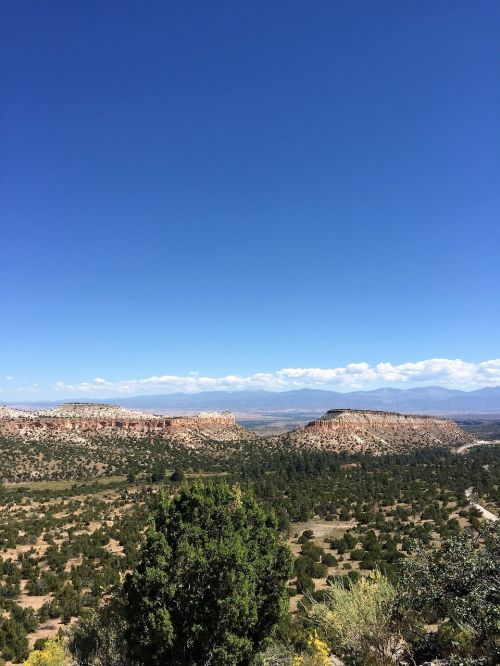 Los Alamos, Kraštovaizdis, Dangus, Kalvos, Kalnai, Naujasis Meksikas