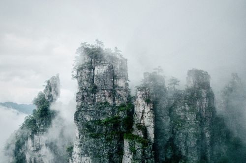 Lotoso Kalnas, Guangxi, Peizažas