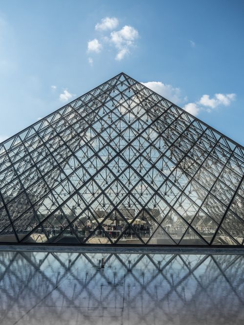 Lova, Piramidė, Gatvės Lempa, Stiklo Piramidė, Muziejus, Paris