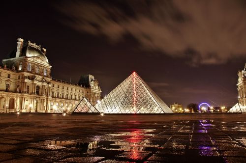 Lova, Paris, France, Architektūra, Menas, Pastatas, Miestas, Debesys, Tamsi, Aušra, Dusk, Vakaras, Apšviestas, Šviesa, Dangas, Atspindys, Upė, Dangus, Statula, Gatvė, Gatvių Lempos, Kelionė