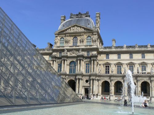 Žaliuzės, Muziejus, Paris, Luvro Muziejus, Piramidė, Svetainė