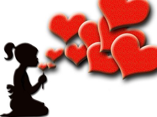 Meilė, Širdis, Valentino Diena, Kartu, Atvirukas, Romantika, Fonas, Optimalus