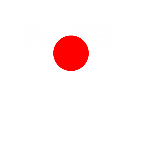 Meilė, Širdis, Vėliava, Japonija