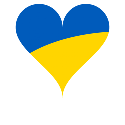 Meilė, Vėliava, Širdis, Tautinė Vėliava, Ukraina