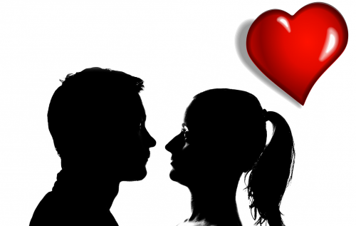 Meilė, Valentino Diena, Valentine, Romantika, Širdis, Pora, Žiūri, Akys, Romantiškas