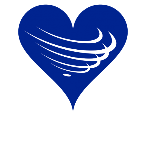 Meilė, Širdis, Mėlynas, Balta, Unasur, Pietų Amerikiečių Tautų Sąjunga, Logotipas, Nemokama Vektorinė Grafika