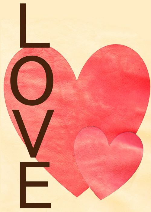 Meilė,  Tekstūruotos,  Rožinis,  Širdis,  Širdis,  Kortelė,  Fonas,  Valentine,  Jubiliejus,  Iškarpų Albumas,  Mylėti Valentino Dienos Kortelę