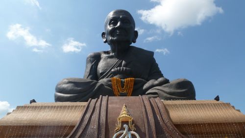 Luang Po Tuad, Buda, Budizmas, Asija, Medituoti, Meditacija, Sėdi, Ramus, Vidinė Ramybė, Ramybė