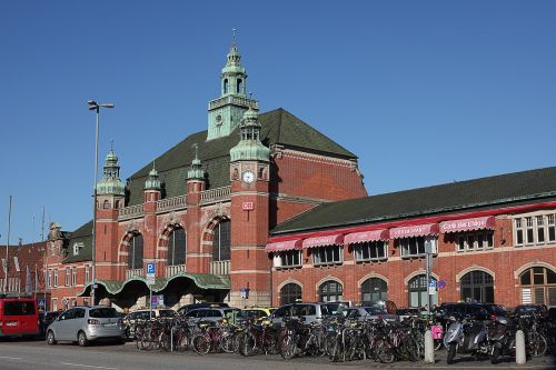 Lübeck, Traukinių Stotis, Architektūra, Plyta, Namai, Istoriškai, Meklenburgas