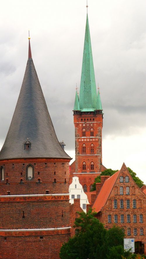 Lübeck, Liaudies Lygos, Gotika, Architektūra, Įspūdingas, Pastatas
