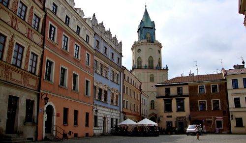 Lublin, Lenkija, Senamiestis, Architektūra, Istorija, Paminklai