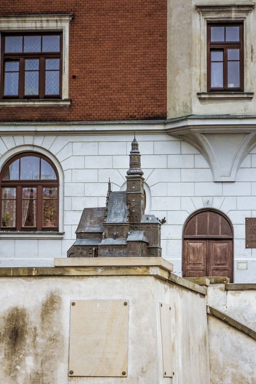 Lublin, Paminklas, Maketas, Kvadratas Po Parapijos Bažnyčios, Senamiestis, Lenkija, Architektūra