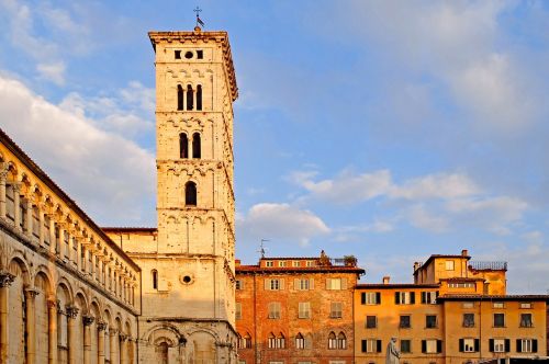 Lucca, Duomo, Katedra, Šventasis Martinas, San Martino, Bažnyčia, Krikščionis, Katalikų, Ispanų, Toskana, Italy