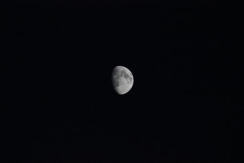 Luna, Naktis, Vakaras