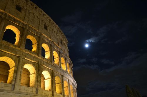 Luna, Kolosas, Roma, Naktis, Senovės Roma, Kultūra, Romėnų Koliziejus, Kapitalas, Italy